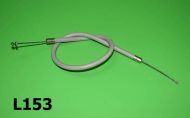 Cavo starter aria con guaina grigia Lambretta J