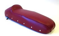 RLC Fastback RED sports seat for Lambretta LI + TV + SX + Special + GP/DL + Serveta