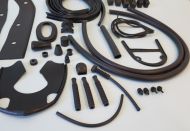Complete high quality rubber parts set for Lambretta GP/DL