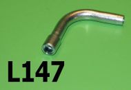 Tubetto a "L" guida cavo comando starter al carburatore Lambretta LI + TV2/3 + SX + Special