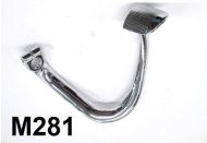 Leva avviamento cromata Lambretta LC + LD