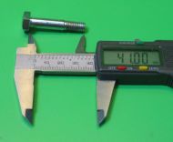 Bullone cromato fissaggio manicotto manubrio Lambretta C + LC + D + LD + E + F