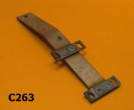 Number plate bracket Lambretta D125 + D150