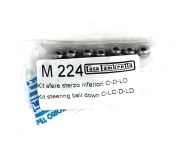 Lower steering race ball bearing set Lambretta C + LC + D + LD + E + F
