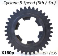 z35 ingranaggio 5a. marcia per cambio 5 marce 'Cyclone 5 Speed'