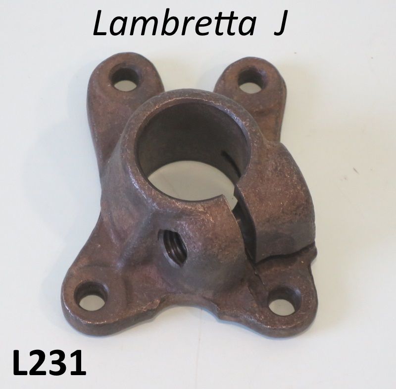 Flangia di fissaggio manubrio per Lambretta J