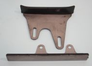 Pair of top and bottom chain guides for Lambretta Lui Vega Cometa (75cc models)