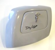 RLC Bicilindrico inside legshield toolbox for Lambretta GP / DL