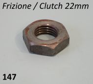 Gearbox cluster nut Lambretta LI + TV2/3 + SX + Special + GP/DL + Serveta