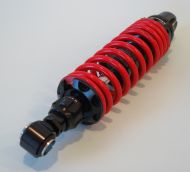 Ammortizzatore posteriore BGM Pro R12 V2 - Nero + Rosso - Lambretta LI + TV + SX + Special + DL + Serveta + Lui