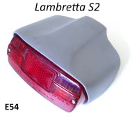 Complete rear light unit for Lambretta LI S2 + TV2 (Vers. 2 mid.'60 - 1961)
