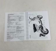 Libretto 'Uso e Manutenzione' Lambretta Lui 75S/SL