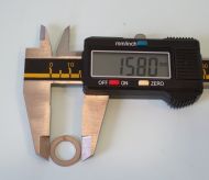 Gearbox sviwel shim Lambretta LI + TV2/3 + SX + Special + GP/DL + Serveta