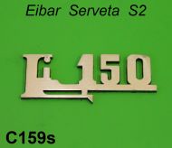 Scritta LI150 scudo Lambretta Eibar LI150 S2