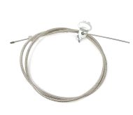 Complete Teleflex control cable with adaptor for Lambretta C + LC (Vers.1)