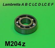 High quality crankshaft main bearing (6203) Lambretta A + B + C + LC + D + LD + E + F