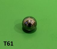 Ball for front fork spring guide rod Lambretta SX + GP/DL + J + Lui