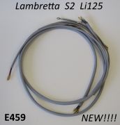 Impianto elettrico per Lambretta LI 125cc S1/S2  (CA / NO batteria / stop 2 fili)