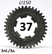 Ingranaggio 3a. marcia z37 per Lambretta LI150 S1 + S2 + S3