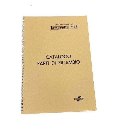 Parts catalogue Lambretta FD125 3 wheeler