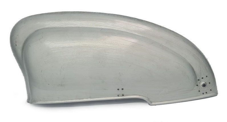 Cofano laterale sinistro in metallo per Lambretta LI S1 / S2 + TV1 + TV2