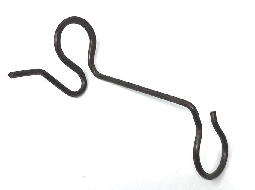 Wire type outer cables support / guide for choke mechanism Lambretta LI S1/S2 + TV2 + LI S3 (1à vers. of 1962)
