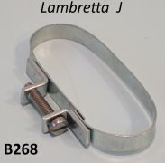 Fascetta ovale soffietto filtro aria Lambretta J