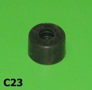 Rubber spacer for front aluminium floor runner Lambretta C + LC + D + LD + LI S1 125cc