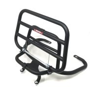 Portapacchi posteriore colore nero (modello verticale) per Lambretta V-Special