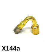 Adattatore a U valvola cerchio tubeless per doppio freno a disco anteriore