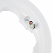 CERCHIO TUBELESS SIP POSTERIORE LARGO CANALE 2.5 BIANCO Lambretta LI + TV + SX + Special + DL + Serveta