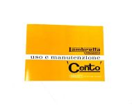 Libretto 'Uso e Manutenzione' Lambretta J Cento