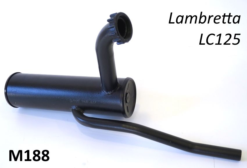 Marmitta Casa Lambretta tipo originale per Lambretta LC125