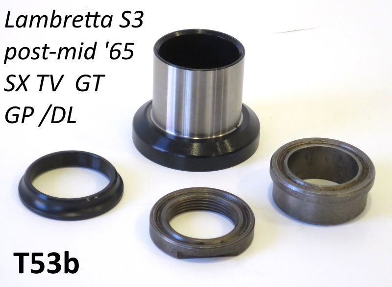Kit calotte sterzo Lambretta LI S3 + TV3 + Special + SX + DL + Serveta (modelli prodotti dal 1965)