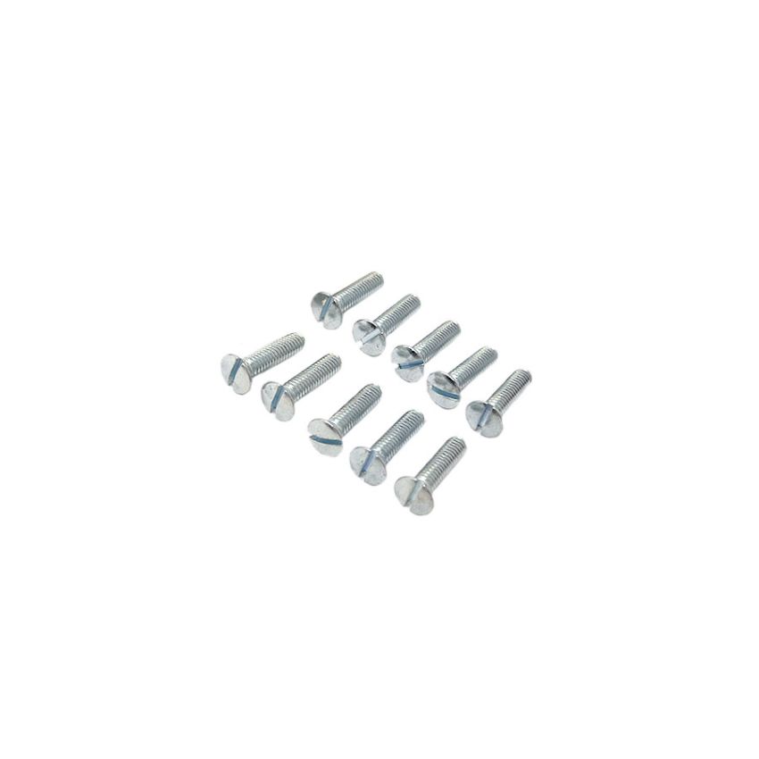 Kit viti M4 x 16mm a taglio goccia di sego (10pz.)