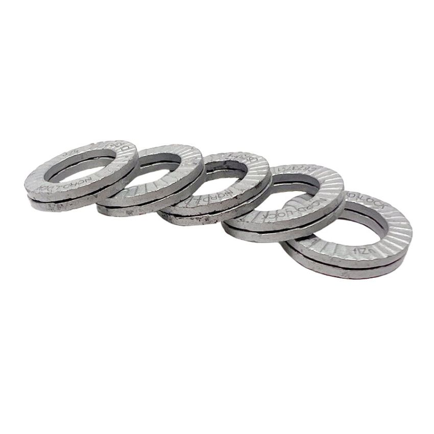 Set di rondelle di sicurezza Nordlock M8 per cerchi tubeless (5 pz)