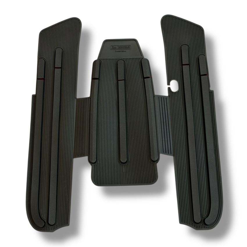 Black rubber mats Lambretta J
