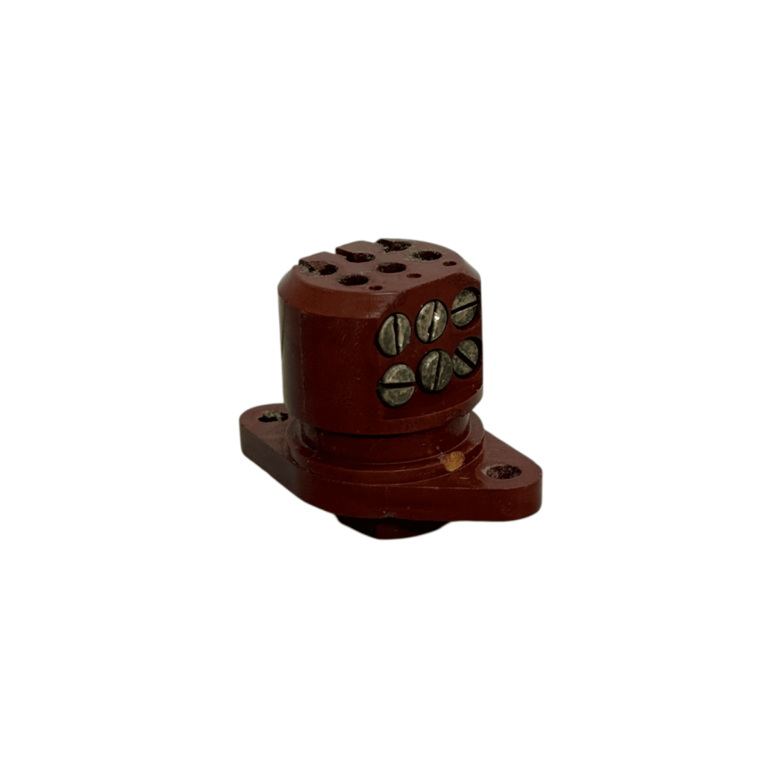Bakelite electrical connector block for LT flywheel wires (on top of magneto flange) Lambretta LI S1 LI (Vers.1) + TV1