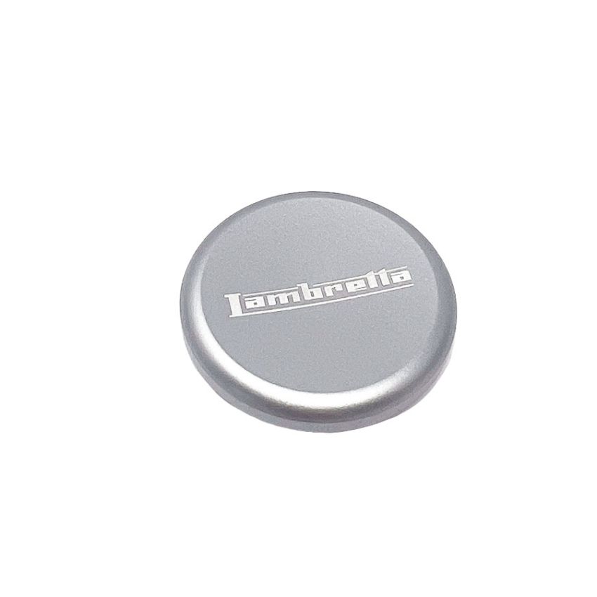 Tappo di copertura manopola grigio per Nuova Lambretta V-Special