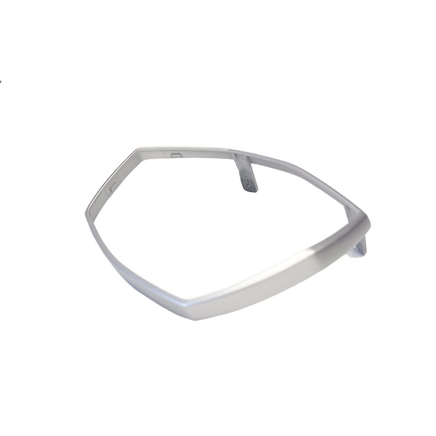 Cornice faro anteriore grigia per Nuova Lambretta V-Special