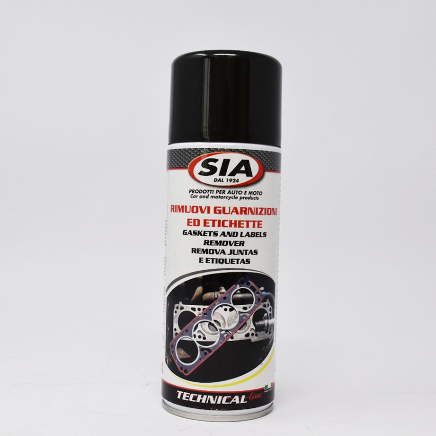 Spray rimuovi guarnizioni ed etichette