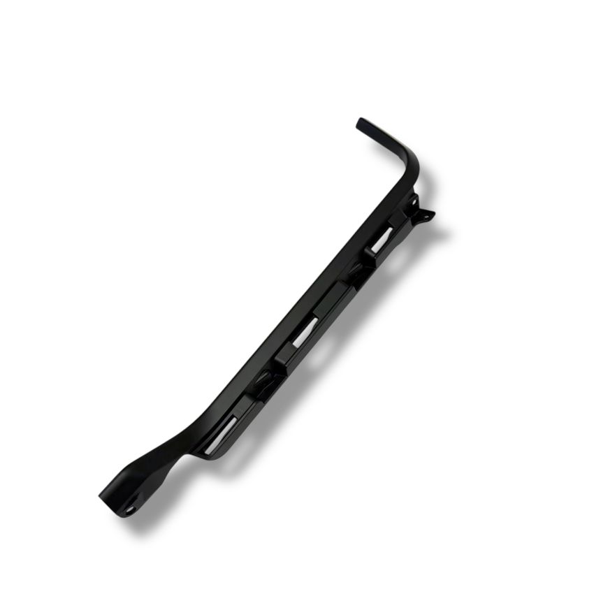 Striscia decorativa inferiore destra per scudo Nuova Lambretta V-Special (NERA)