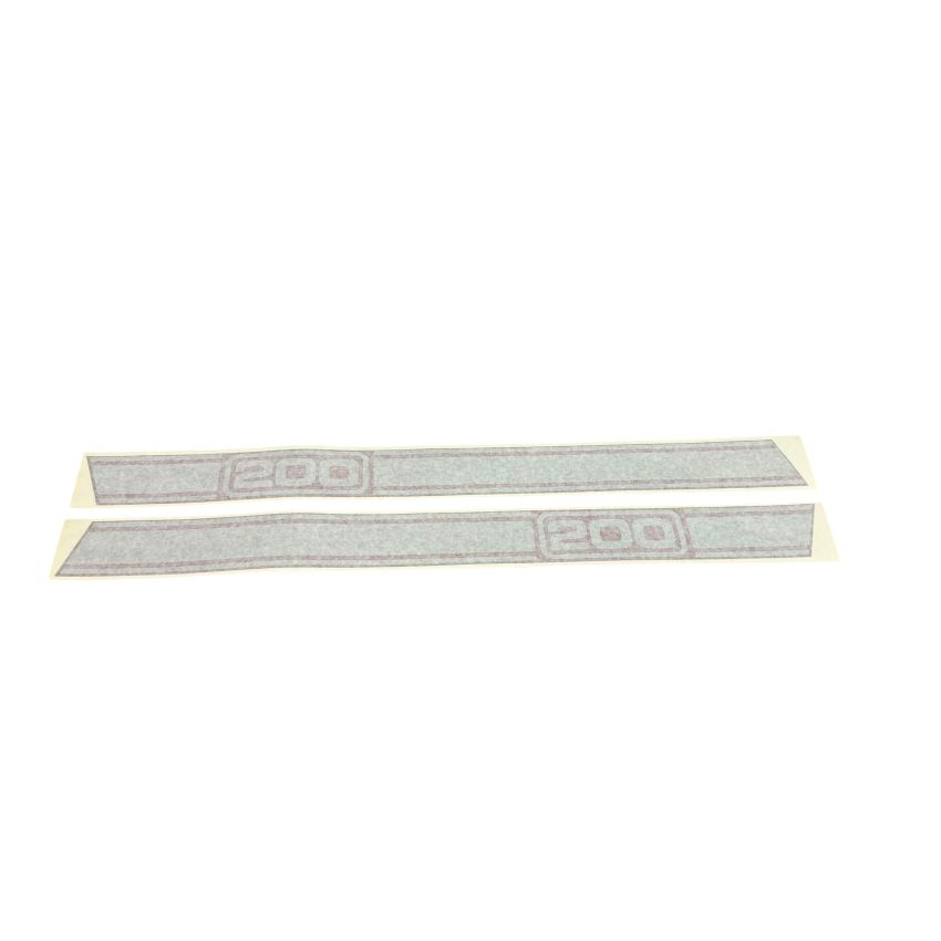 Sidepanel stripes Lambretta Serveta "200"