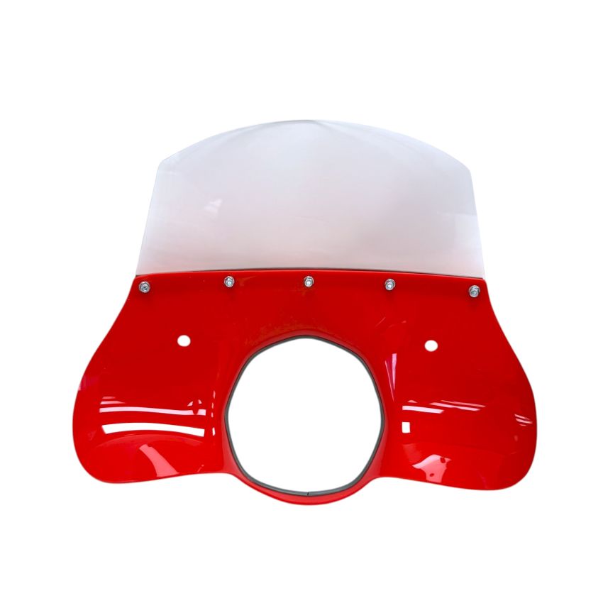Cupolino rosso modello 'Classico' Lambretta SX +TV3 + Special + Serveta