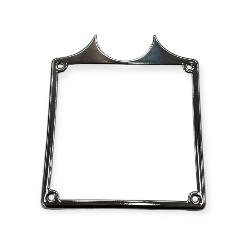 License plate shaped frame Lambretta C + LC+ D + LD + E + F