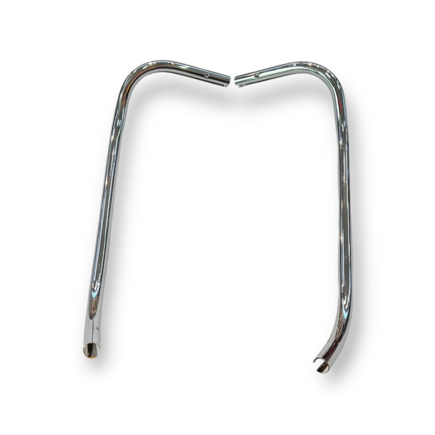 Bordo scudo cromato per Lambretta D125 + D150
