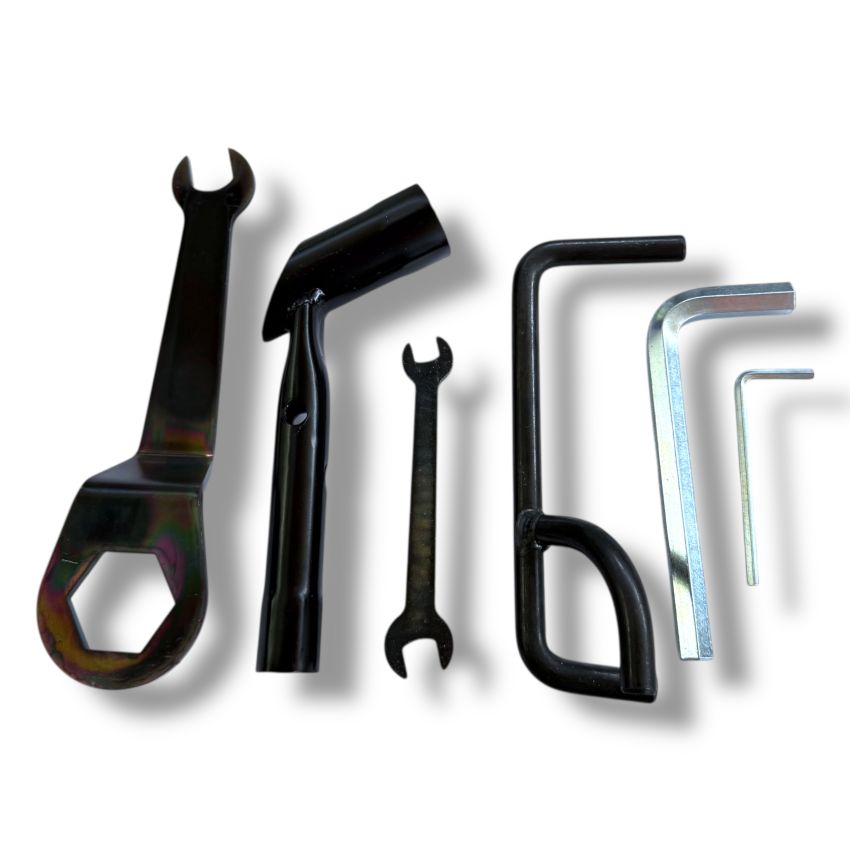 Set di attrezzi per manutenzione (kit tipo originale) per Lambretta LI + TV2/3 + SX + DL