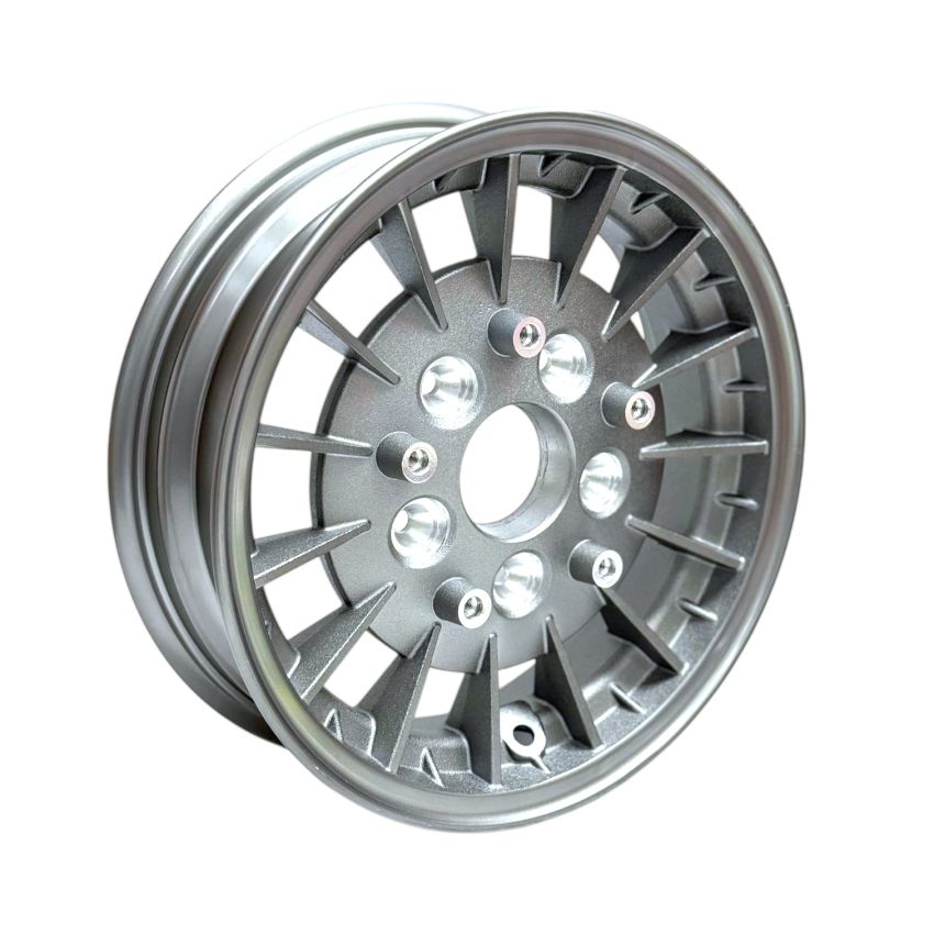 Cerchio posteriore grigio per Nuova Lambretta V-Special 125/200cc