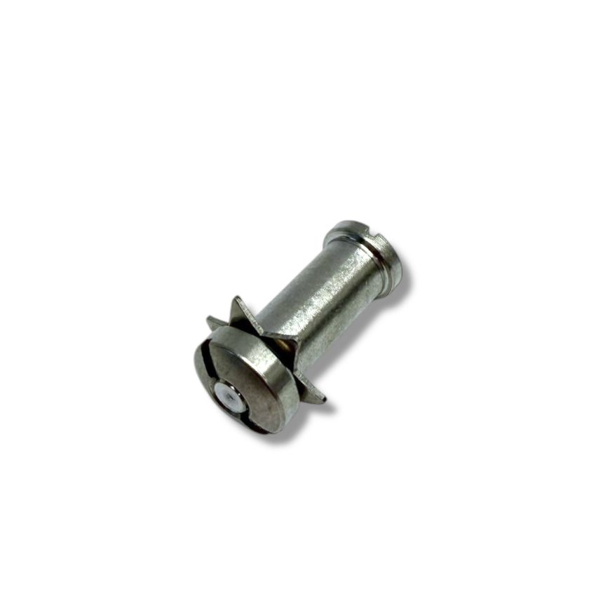 Perno maggiorato +1,00mm con rondella e dado per leva freno / frizione MB Inox Lambretta LI + TV2/3 + SX + DL + Serveta