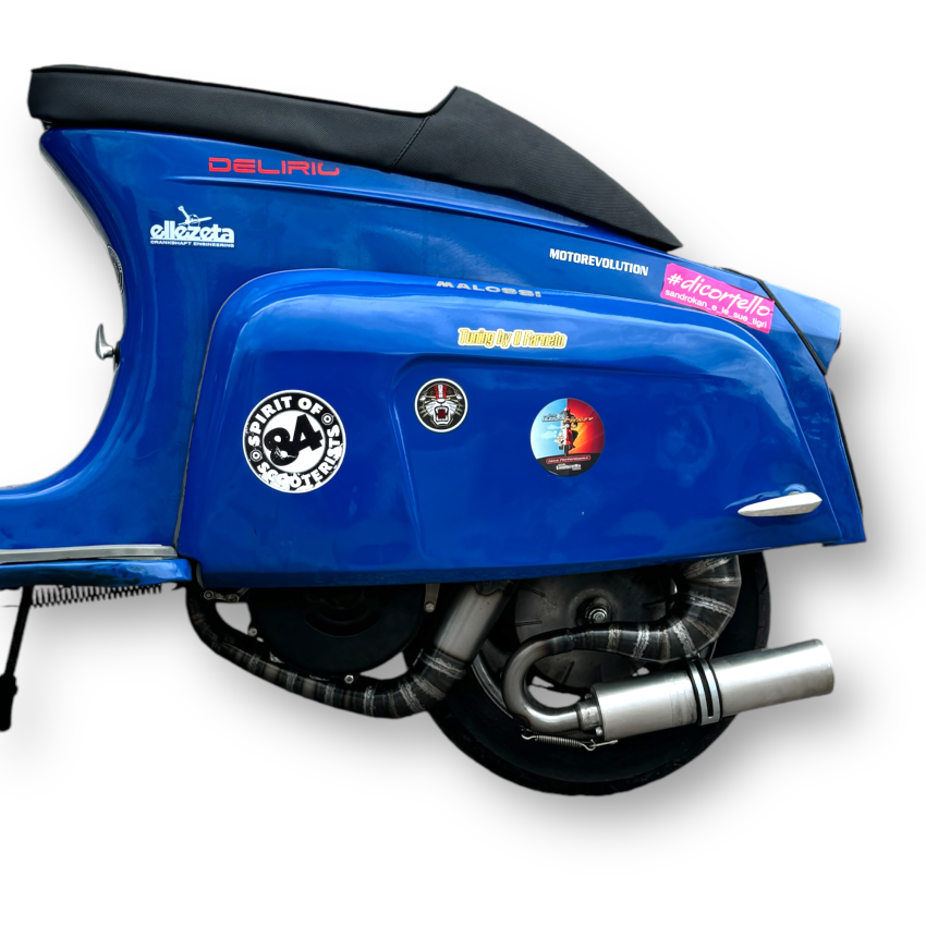 J125 + CP One35 CP J sport EVO24 exhaust for Lambretta J